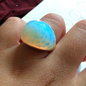 925 sterling silver bubble ring